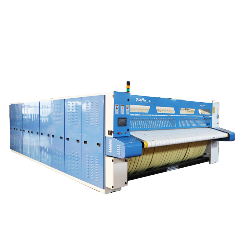 客戶定制的百強8輥高速燙平機今日發(fā)貨