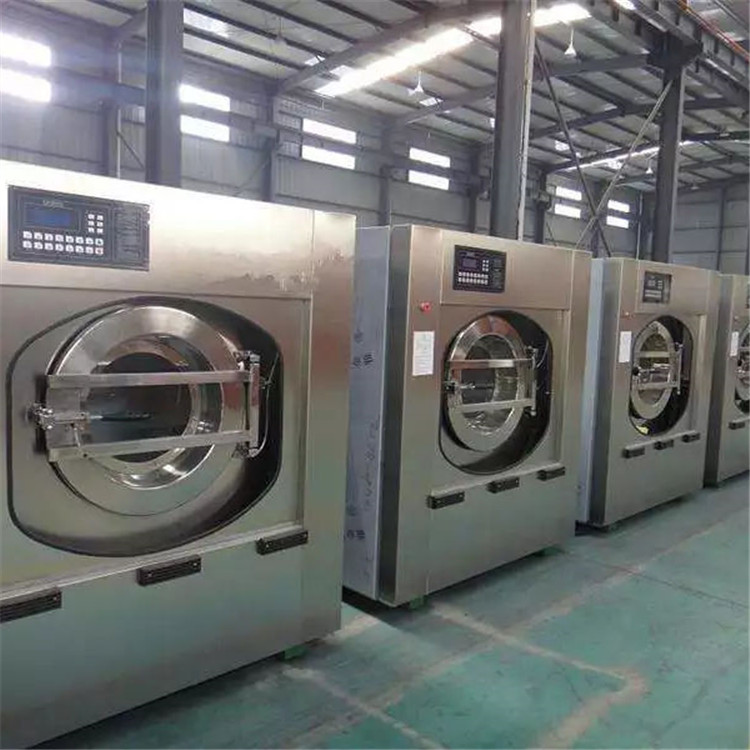水洗廠常用的大型全自動(dòng)布草洗滌設(shè)備說明